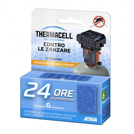 ThermaCELL Ricarica 24 Ore Piastrine Backpacker