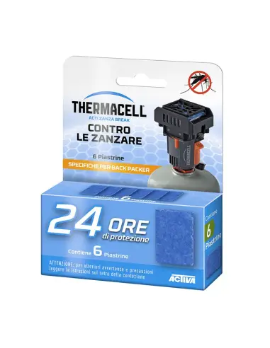 ThermaCELL Ricarica 24 Ore Piastrine Backpacker