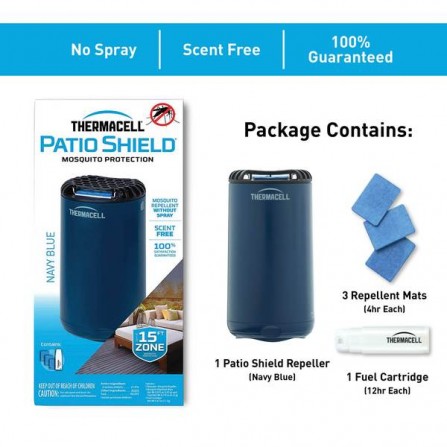 ThermaCELL Mini Halo Canyon - Repellente zanzare, mosche e pappataci