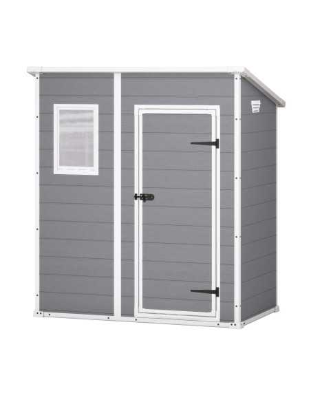Keter casetta da giardino in resina MANOR PENT 6x4 GRIGIO