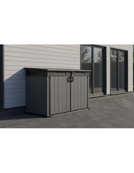 Keter contenitore da giardino in resina CORTINA MEGA EVOTECH GRIGIO