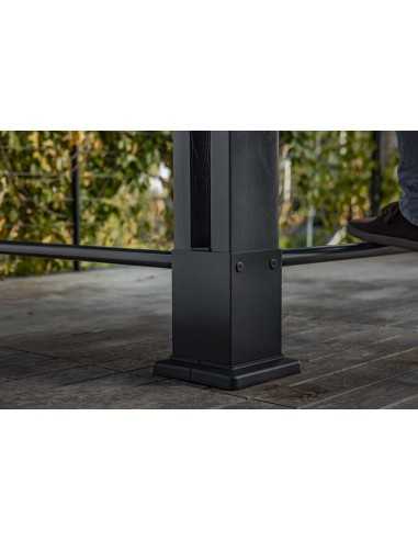 Keter arredo giardino in resina GRILL GAZEBO SIGNATURE WALNUT