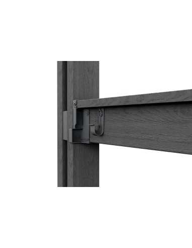 Keter arredo giardino in resina GRILL GAZEBO SIGNATURE WALNUT