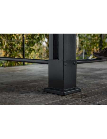 Keter arredo giardino in resina BAR GAZEBO SIGNATURE WALNUT