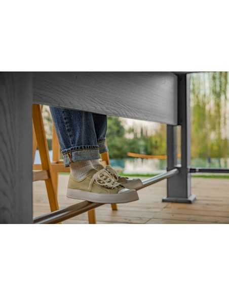 Keter arredo giardino in resina BAR GAZEBO SIGNATURE WALNUT