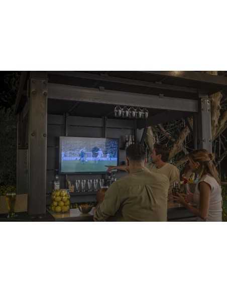 Keter arredo giardino in resina BAR GAZEBO SIGNATURE WALNUT