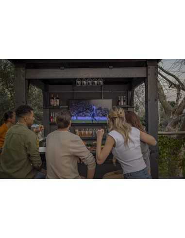 Keter arredo giardino in resina BAR GAZEBO SIGNATURE WALNUT