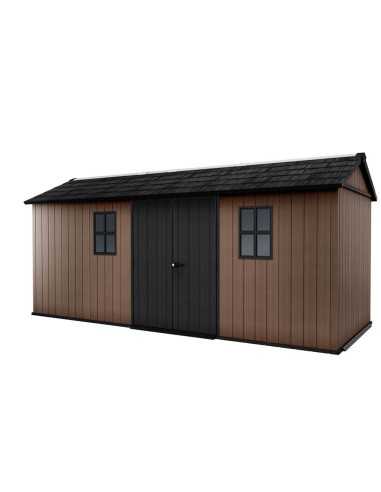 Keter casetta da giardino in resina NEWTON PLUS 7517/1775 EVOTECH+ - DOPPIA OPZIONE MONTAGGIO
