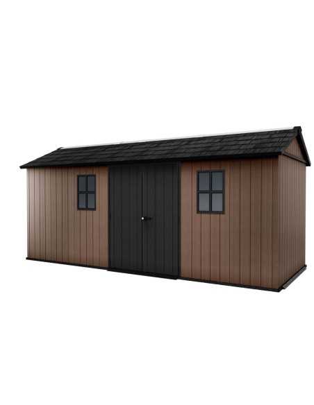 Keter casetta da giardino in resina NEWTON PLUS 7517/1775 EVOTECH+ - DOPPIA OPZIONE MONTAGGIO