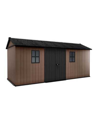 Keter casetta da giardino in resina NEWTON PLUS 7517/1775 EVOTECH+ - DOPPIA OPZIONE MONTAGGIO