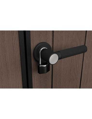 Keter casetta da giardino in resina NEWTON PLUS 7517/1775 EVOTECH+ - DOPPIA OPZIONE MONTAGGIO