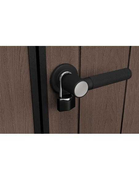 Keter casetta da giardino in resina NEWTON PLUS 7517/1775 EVOTECH+ - DOPPIA OPZIONE MONTAGGIO