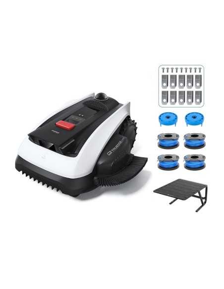 ECOVACS GOAT O1200 LiDAR PRO - Robot Tagliaerba fino a 1200 mq - Care Kit e Garage Omaggio