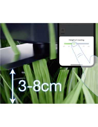 ECOVACS GOAT O1200 LiDAR PRO - Robot Tagliaerba fino a 1200 mq - Care Kit e Garage Omaggio