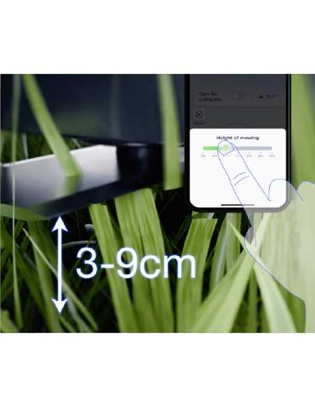 ECOVACS GOAT A1600 LiDAR PRO - Robot Tagliaerba fino a 1600 mq- Care Kit Omaggio