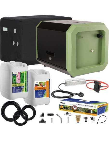 Nebulizzatore antizanzare da giardino Stocker Geyser PRO - KIT 1400 mq