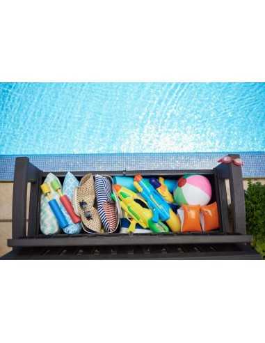 Keter panca da giardino PATIO BENCH GRAFITE