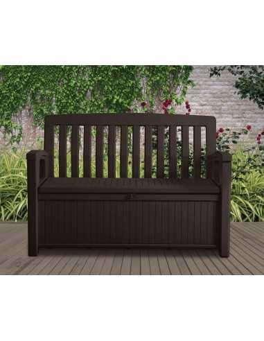 Keter panca da giardino PATIO BENCH GRAFITE