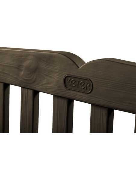 Keter panca da giardino EDEN BENCH MARRONE