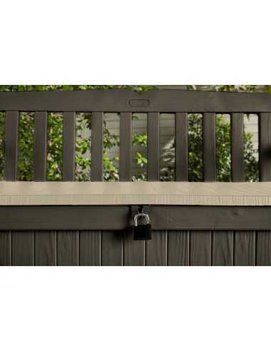 Keter panca da giardino EDEN BENCH MARRONE
