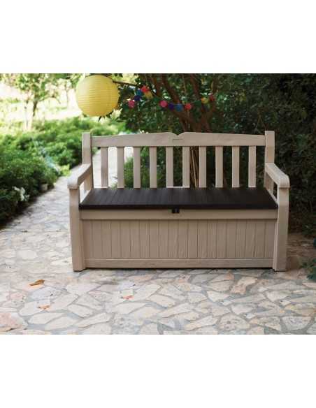 Keter panca da giardino EDEN BENCH BEIGE