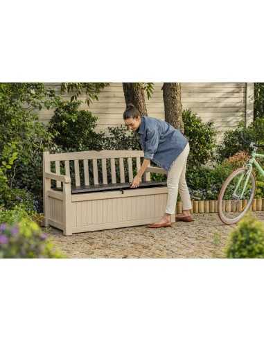 Keter panca da giardino EDEN BENCH BEIGE