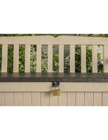Keter panca da giardino EDEN BENCH BEIGE