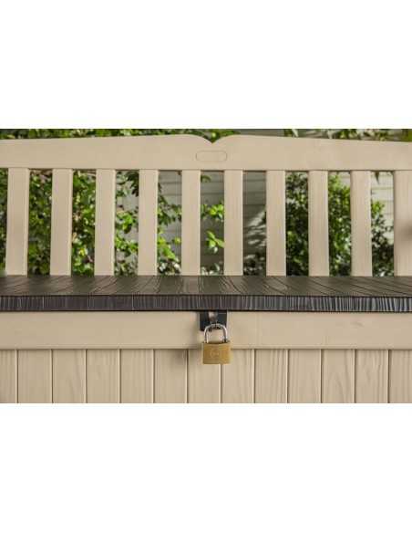 Keter panca da giardino EDEN BENCH BEIGE
