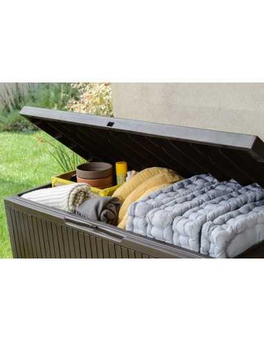 Keter cassapanca da giardino SPRINGWOOD MARRONE