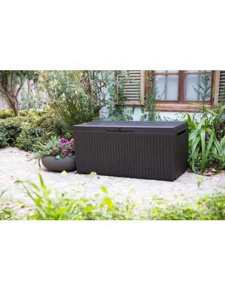Keter cassapanca da giardino SPRINGWOOD MARRONE