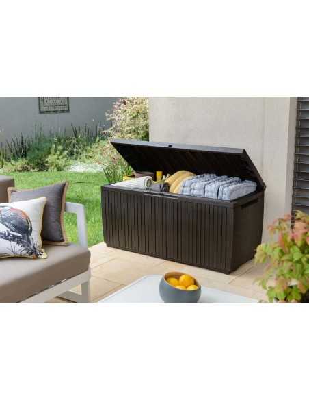 Keter cassapanca da giardino SPRINGWOOD MARRONE
