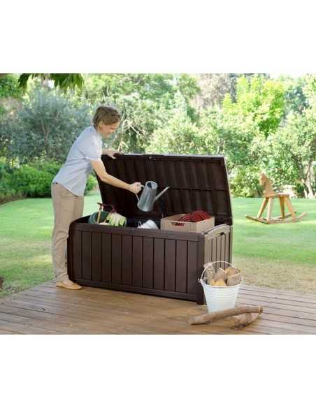 Keter cassapanca da giardino GLENWOOD MARRONE