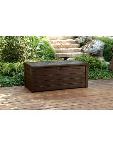 Keter cassapanca da giardino BRIGHTWOOD MARRONE