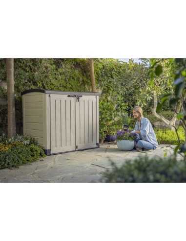 Keter Contenitore da giardino STORE-IT-OUT ARC BEIGE