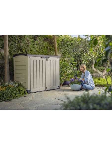 Keter Contenitore da giardino STORE-IT-OUT ARC BEIGE