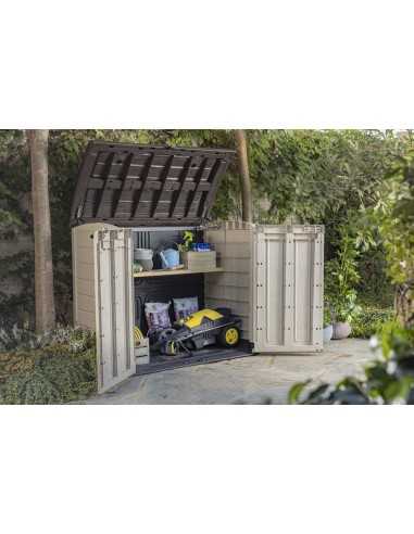Keter Contenitore da giardino STORE-IT-OUT ARC BEIGE