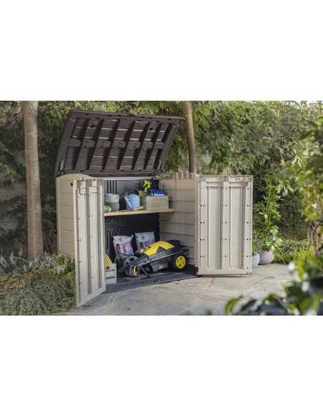 Keter Contenitore da giardino STORE-IT-OUT ARC BEIGE