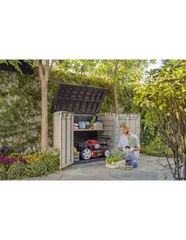 Keter Contenitore da giardino STORE-IT-OUT ARC BEIGE