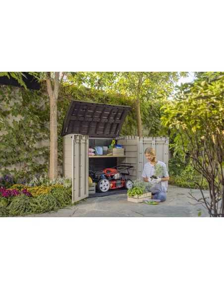 Keter Contenitore da giardino STORE-IT-OUT ARC BEIGE