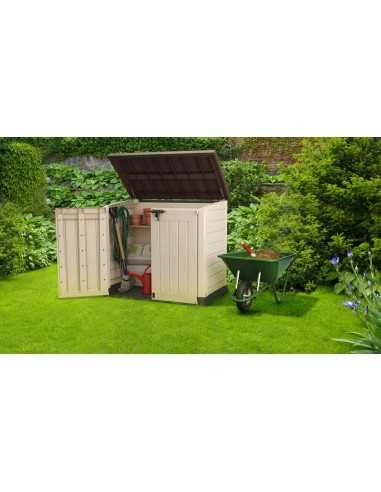 Keter Contenitore da giardino STORE-IT-OUT MAX BEIGE