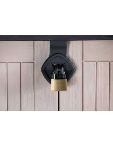 Keter Contenitore da giardino STORE-IT-OUT MIDI BEIGE - ECOM PACK