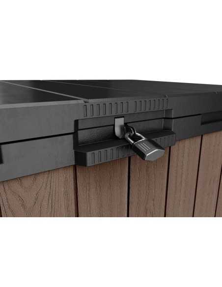 Keter Contenitore da giardino STORE-IT-OUT DARWIN MARRONE EVOTECH+