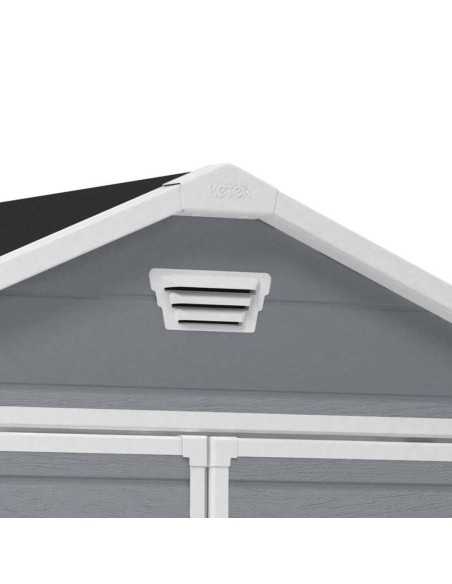 Keter casetta da giardino in resina MANOR 6x8 GRIGIO