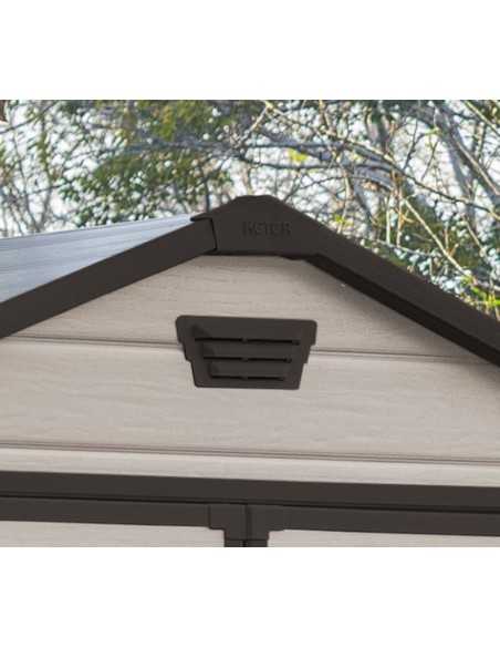 Keter casetta da giardino in resina MANOR 6x5 BEIGE