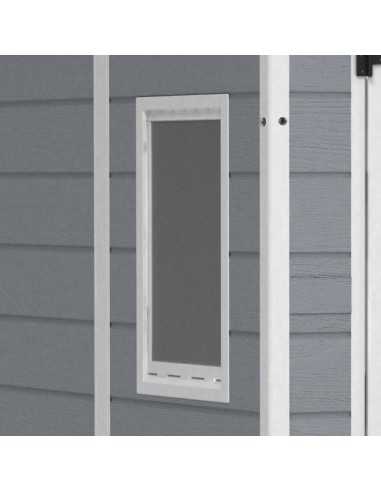 Keter casetta da giardino in resina MANOR 6x5 GRIGIO