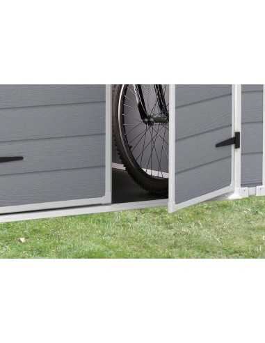 Keter casetta da giardino in resina MANOR 6x5 GRIGIO