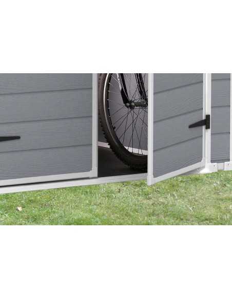 Keter casetta da giardino in resina MANOR 6x5 GRIGIO