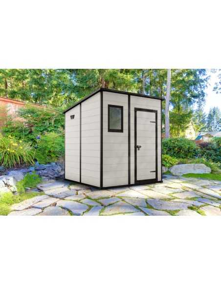 Keter casetta da giardino in resina MANOR PENT 6x6 BEIGE