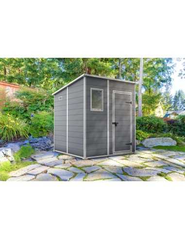 Keter casetta da giardino in resina MANOR PENT 6x6 GRIGIO