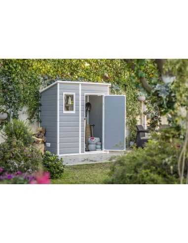 Keter casetta da giardino in resina MANOR PENT 6x4 GRIGIO